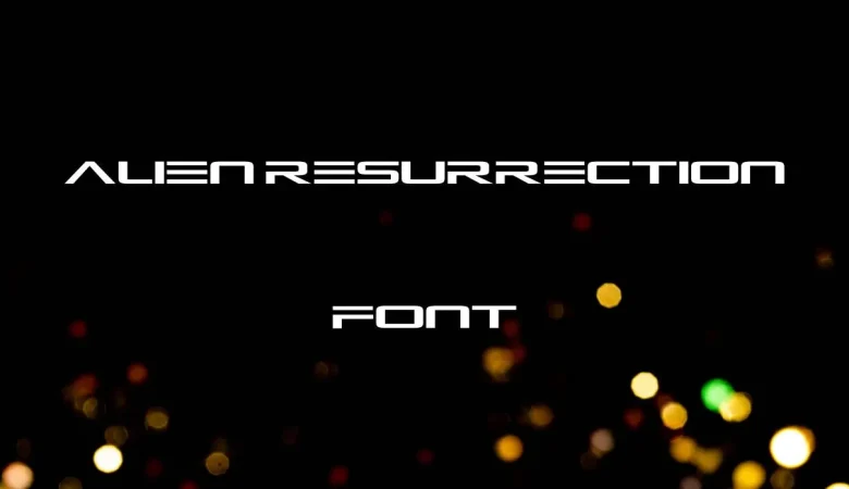 Alien Resurrection Font