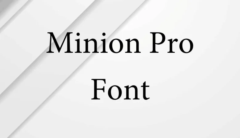 minion pro font