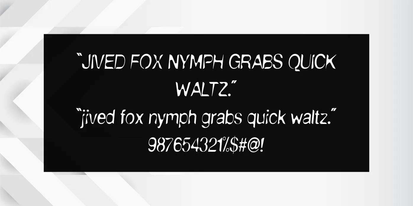 Nude Anorexic Font Preview