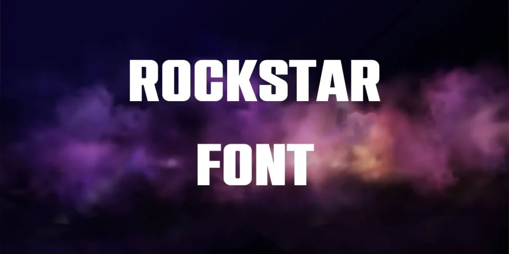 Rockstar Font