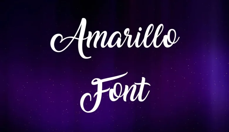 Amarillo Font