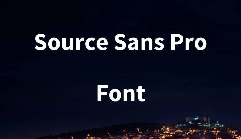 Source Sans Pro Font