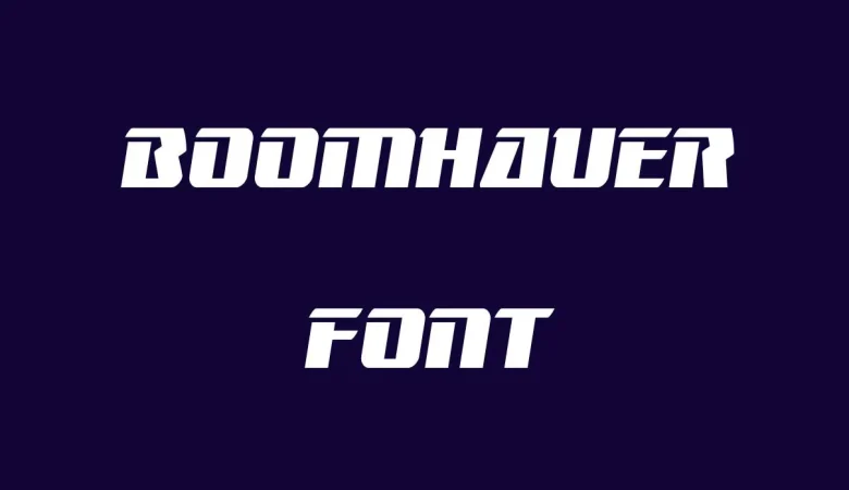 Boomhauer Font