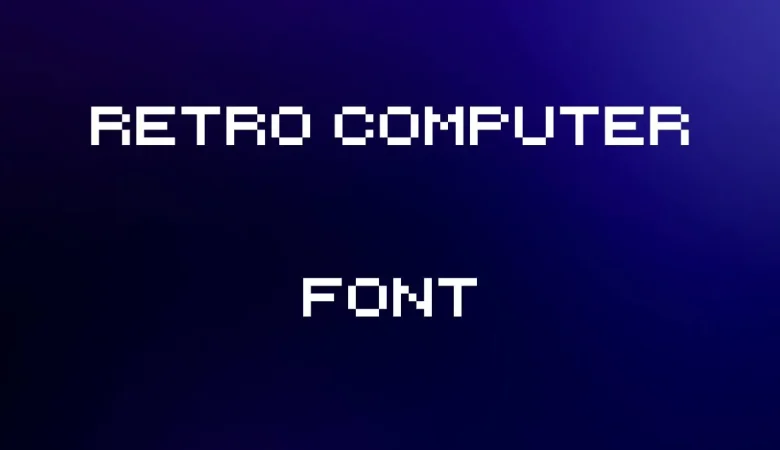Retro Computer Font