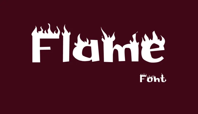 Flame Font