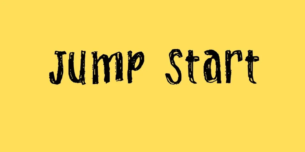 Jump Start Font