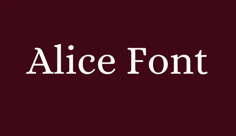Alice Font