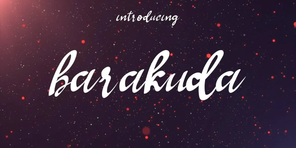Barakuda Font