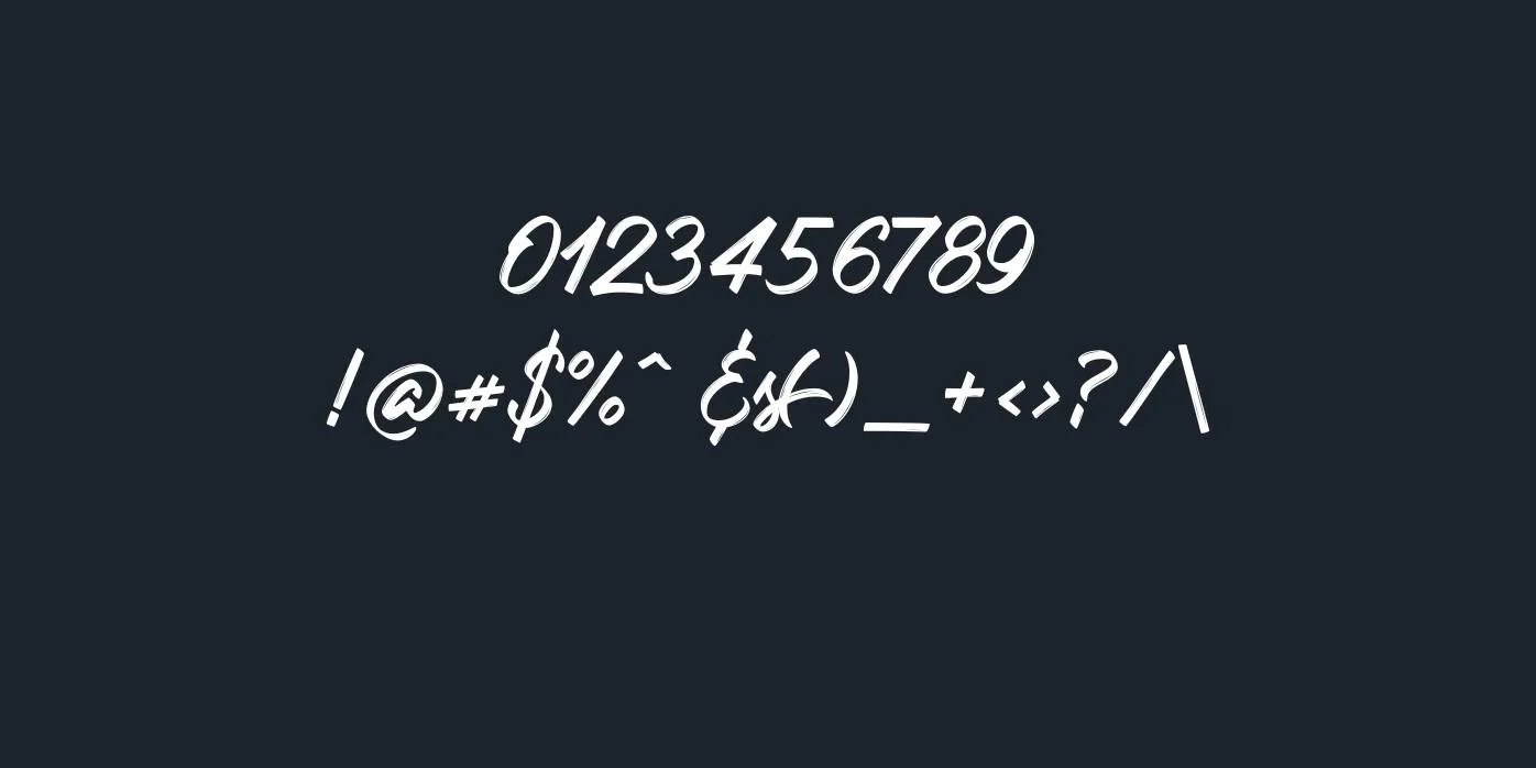 Mark My Words Font