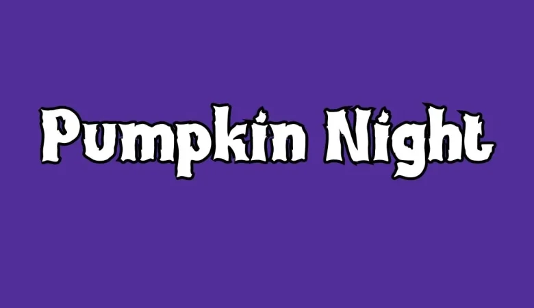 Pumpkin Night Font