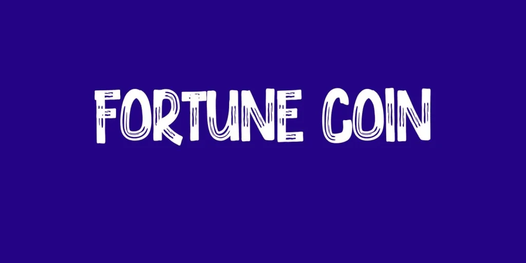 Fortune Coin Font