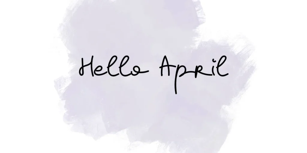 Hello April Font