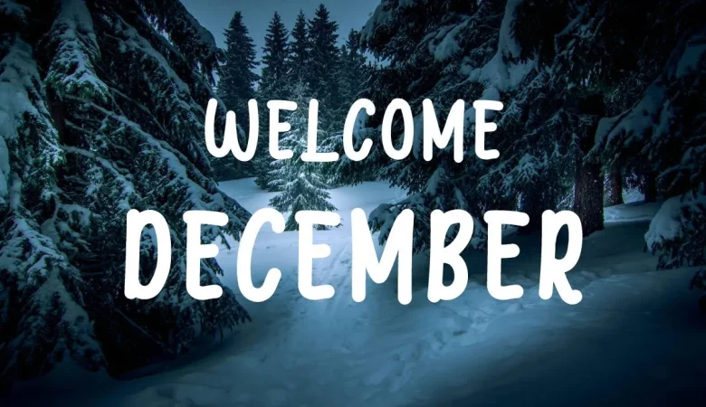 Welcome December Font