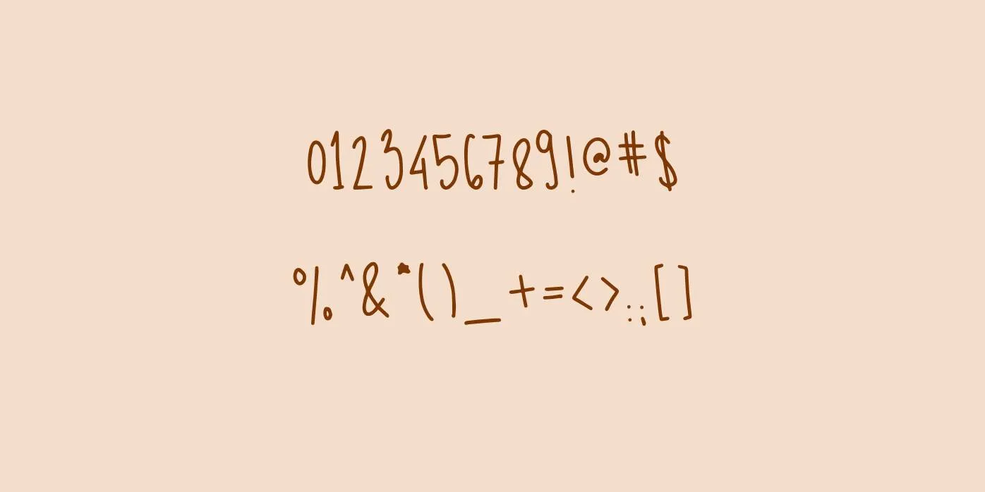 Hello Brownie Font