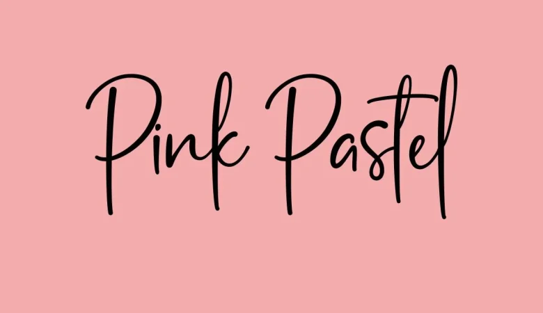Pink Pastel Font
