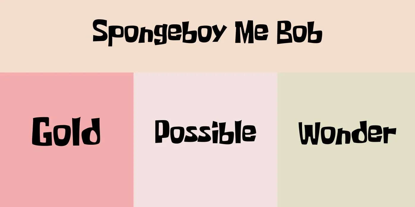 Spongeboy me bob