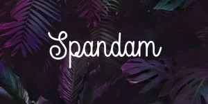 Spandam Font