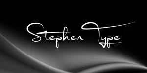 Stephen Type Font