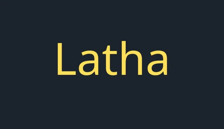 Latha Font