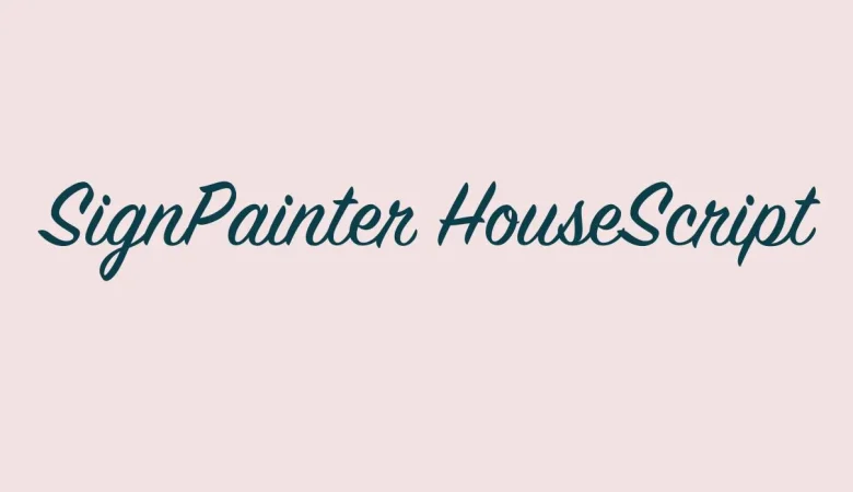 Signpainter Housescript Font