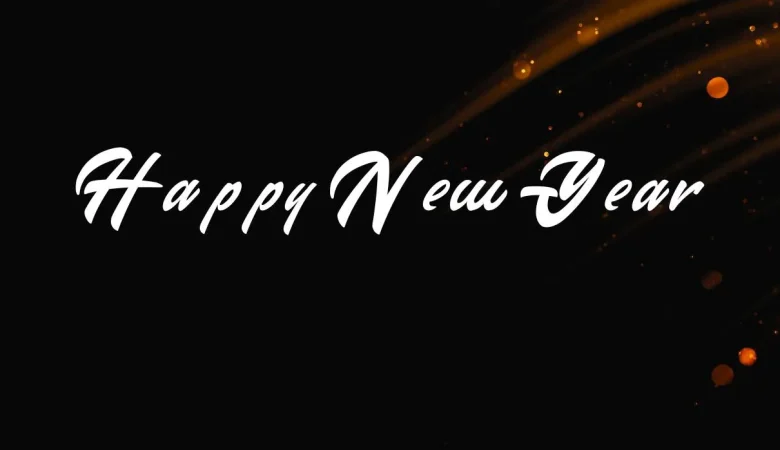 Happy New Year Font