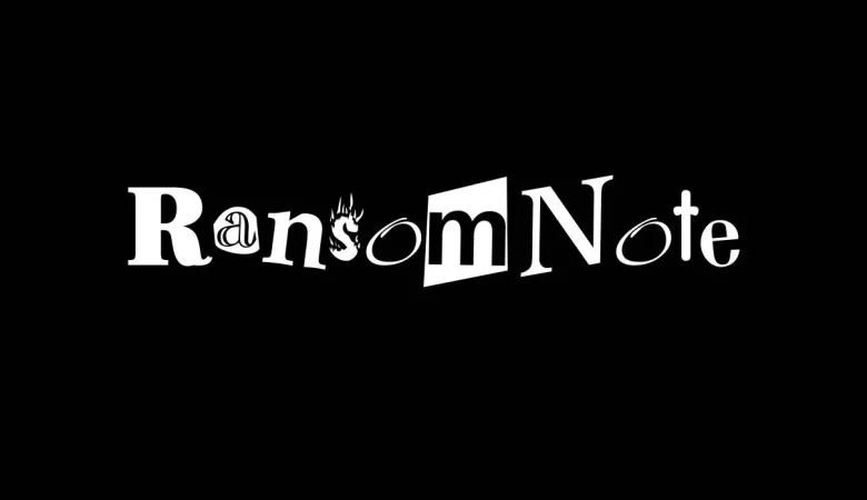 Ransom Note Font
