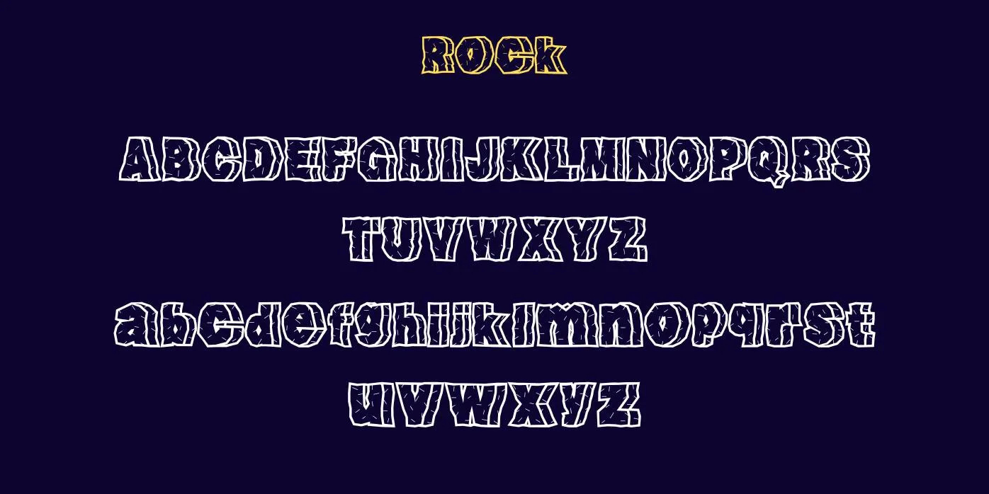 Rock Font 